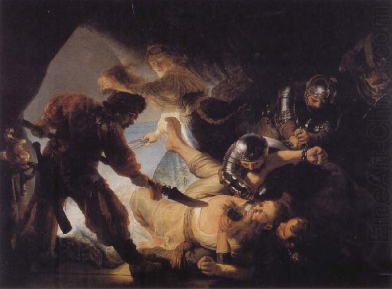 The Blinding of Samson, REMBRANDT Harmenszoon van Rijn